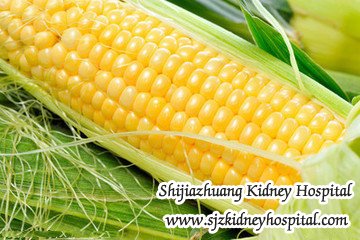 Chronic Kidney Disease Patient Should Not Eat too much Corn