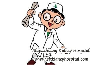 High creatinine level in kidney failure