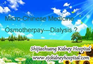 Is Micro-Chinese Medicine Osmotherpay Helpful for Dialysis Patient