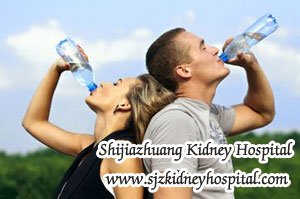 Kidney Disease Patient with Lower GFR Level should I Drink More Water