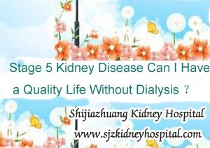 Stage 5 Kidney Disease Can I Have a Quality Life Without Dialysis