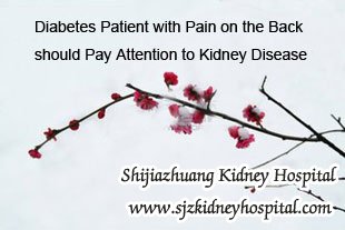 Diabetes Patient with Pain on the Back should Pay Attention to Kidney Disease