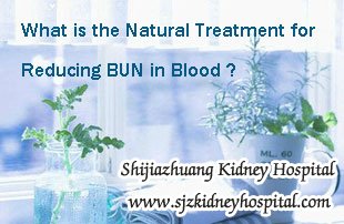 What is the Natural Treatment for Reducing BUN in Blood