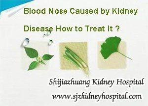Blood Nose Caused by Kidney Disease How to Treat It