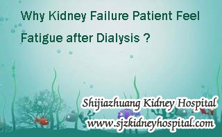 Why Kidney Failure Patient Feel Fatigue after Dialysis