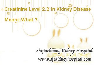 Creatinine Level 2.2 in Kidney Disease Means What