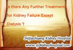 Is there Any Further Treatment for Kidney Failure Except Dialysis