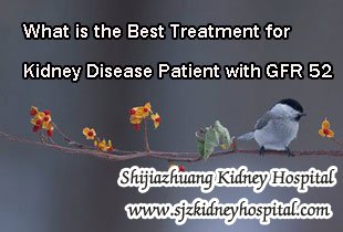 What is the Best Treatment for Kidney Disease Patient with GFR 52