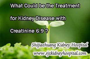 What Could be the Treatment for Kidney Disease with Creatinine 6.9