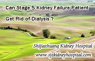 Can Stage 5 Kidney Failure Patient Get Rid of Dialysis