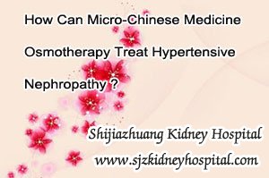 How Can Micro-Chinese Medicine Osmotherapy Treat Hypertensive Nephropathy