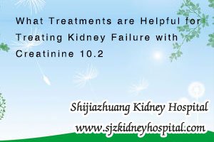 Kidney Failure Treatment, Creatinine 10.2, Treatments for Treating Kidney Failure