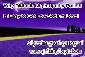 Why Diabetic Nephropathy Patient is Easy to Get Low Sodium Level