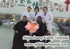 Kidney Failure Patient Got His Kidney Function Improved Greatly