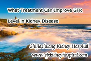 What Treatment Can Improve GFR Level in Kidney Disease