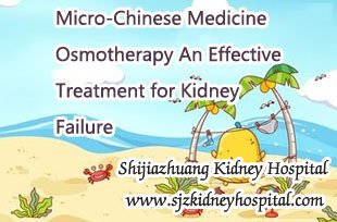 Micro-Chinese Medicine Osmotherapy An Effective Treatment for Kidney Failure