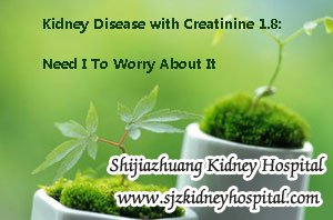 Kidney Disease with Creatinine 1.8: Need I To Worry About It