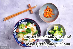 Strict diet according to the principle of kidney disease is more favorable for the disease.